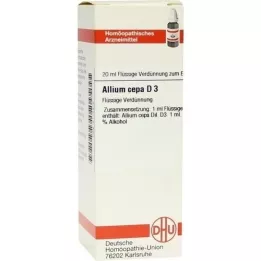 ALLIUM CEPA D 3 Dilution, 20 ml