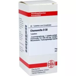 CHAMOMILLA D 30 Tabletten, 80 St