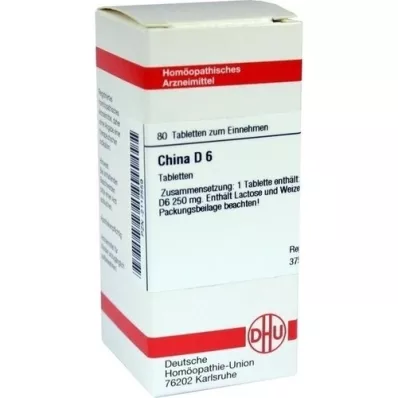 CHINA D 6 Tabletten, 80 St