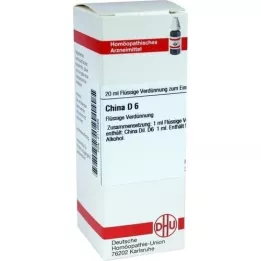 CHINA D 6 Dilution, 20 ml