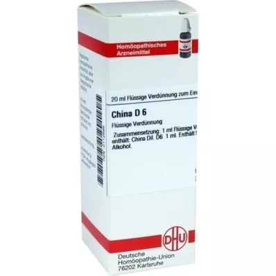 CHINA D 6 Dilution, 20 ml