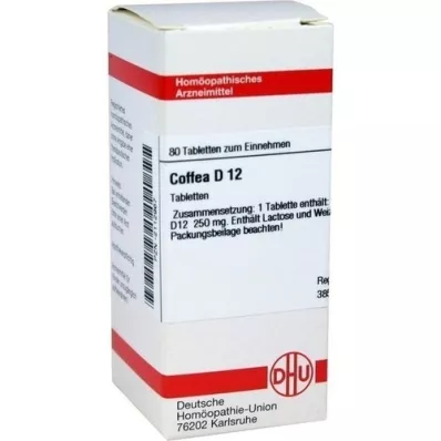 COFFEA D 12 Tabletten, 80 St
