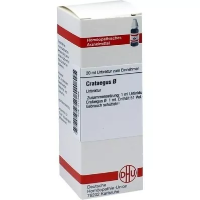 CRATAEGUS Urtinktur, 20 ml