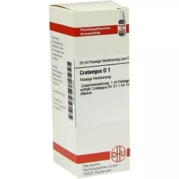 CRATAEGUS D 1 Dilution, 20 ml