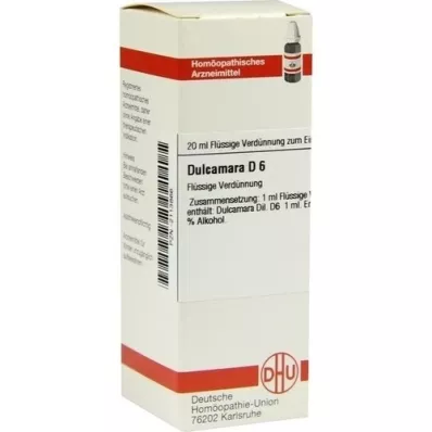 DULCAMARA D 6 Dilution, 20 ml DULCAMARA D 6 Dilution, 20 ml
