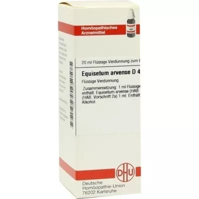 EQUISETUM ARVENSE D 4 Dilution, 20 ml