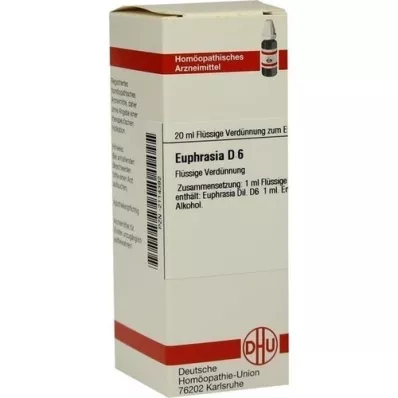 EUPHRASIA D 6 Dilution, 20 ml