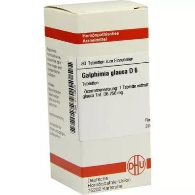 GALPHIMIA GLAUCA D 6 Tabletten, 80 St