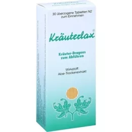KRÄUTERLAX Dr.Henk 15 mg Kräuterdrag.z.Abführen, 30 St
