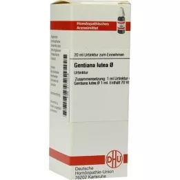 GENTIANA LUTEA Urtinktur, 20 ml