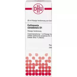 COLLINSONIA CANADENSIS D 1 Dilution, 20 ml