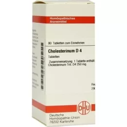CHOLESTERINUM D 4 Tabletten, 80 St