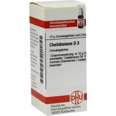CHELIDONIUM D 3 Globuli, 10 g