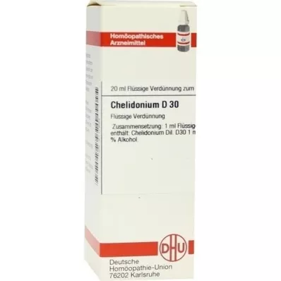 CHELIDONIUM D 30 Dilution, 20 ml
