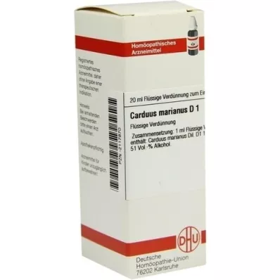 CARDUUS MARIANUS D 1 Dilution, 20 ml