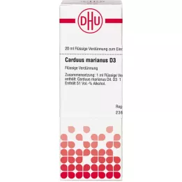 CARDUUS MARIANUS D 3 Dilution, 20 ml
