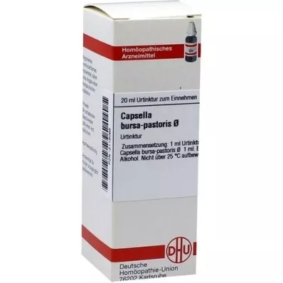 CAPSELLA BURSA pastoris Urtinktur, 20 ml