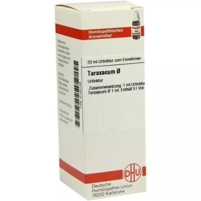 TARAXACUM Urtinktur, 20 ml