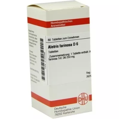 ALETRIS FARINOSA D 6 Tabletten, 80 St