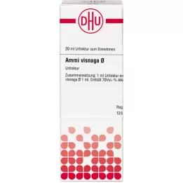 AMMI VISNAGA Urtinktur D 1, 20 ml