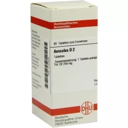 AESCULUS D 2 Tabletten, 80 St