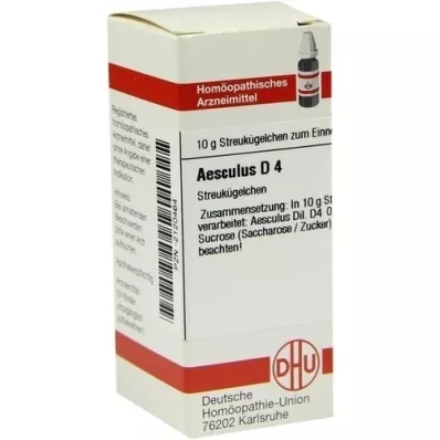 AESCULUS D 4 Globuli, 10 g