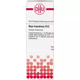 NAJA TRIPUDIANS D 12 Dilution, 20 ml