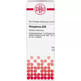 PHOSPHORUS D 20 Dilution, 20 ml