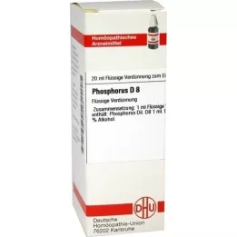 PHOSPHORUS D 8 Dilution, 20 ml
