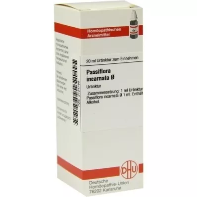 PASSIFLORA INCARNATA Urtinktur, 20 ml