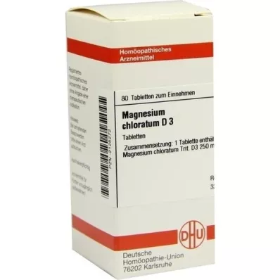 MAGNESIUM CHLORATUM D 3 Tabletten, 80 St