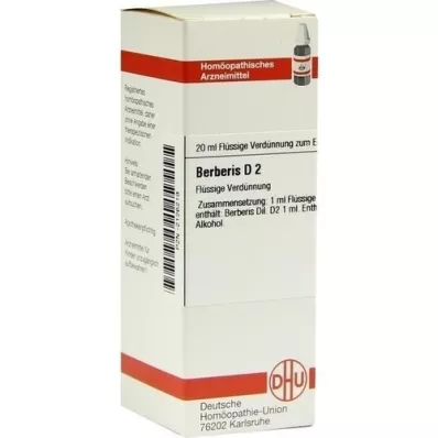 BERBERIS D 2 Dilution, 20 ml