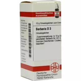 BERBERIS D 3 Globuli, 10 g
