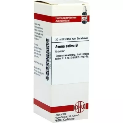 AVENA SATIVA Urtinktur, 20 ml AVENA SATIVA Urtinktur, 20 ml