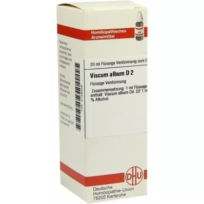 VISCUM ALBUM D 2 Dilution, 20 ml