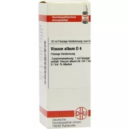 VISCUM ALBUM D 4 Dilution, 20 ml