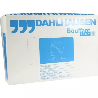 OP-HAUBE Bouffant Flex weiß, 100 St