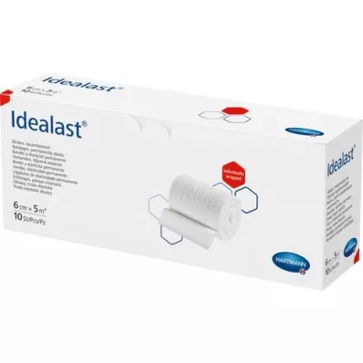 IDEALAST Binde 6 cmx5 m weiß, 1 St