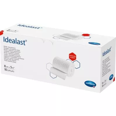 IDEALAST Binde 8 cmx5 m weiß, 1 St