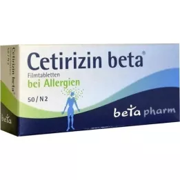 CETIRIZIN beta Filmtabletten, 50 St