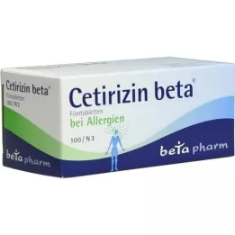 CETIRIZIN beta Filmtabletten, 100 St