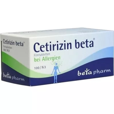 CETIRIZIN beta Filmtabletten, 100 St