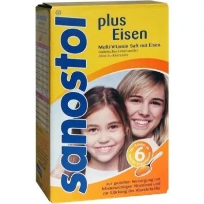 SANOSTOL plus Eisen Saft, 460 ml