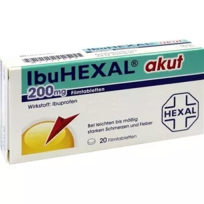 IBUHEXAL akut 200 Filmtabletten, 20 St