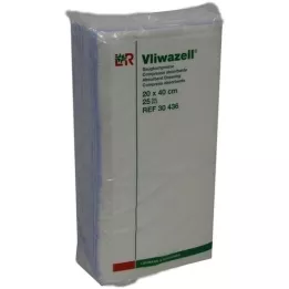 VLIWAZELL Saugkompressen unsteril 20x40 cm, 25 St