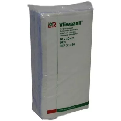 VLIWAZELL Saugkompressen unsteril 20x40 cm, 25 St