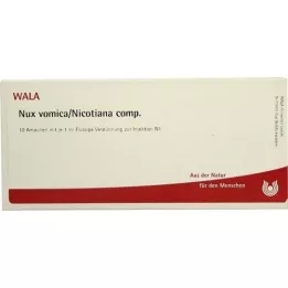 NUX VOMICA/NICOTIANA comp.Ampullen, 10X1 ml