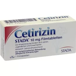CETIRIZIN STADA 10 mg Filmtabletten, 7 St