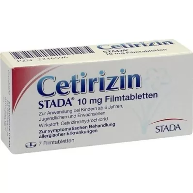 CETIRIZIN STADA 10 mg Filmtabletten, 7 St