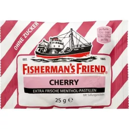 FISHERMANS FRIEND Cherry ohne Zucker Pastillen, 25 g